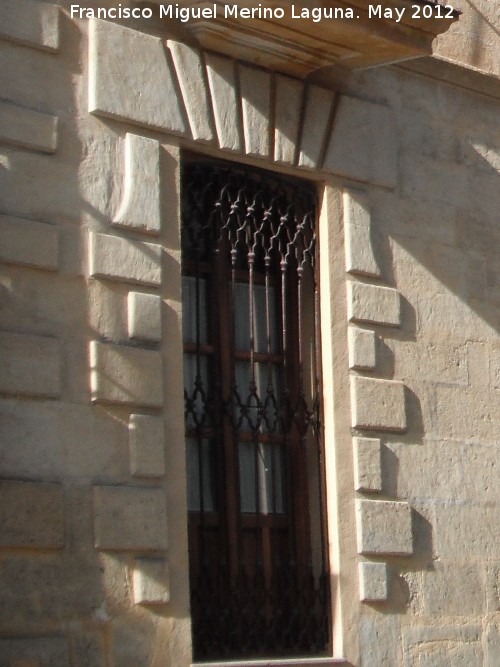 Casa de los Fernndez de Moya - Casa de los Fernndez de Moya. Ventana