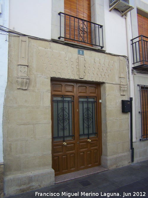 Casa de la Calle Reinosos n� 9 - Casa de la Calle Reinosos n� 9. Portada