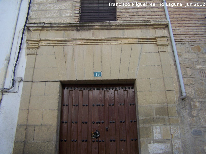 Casa de la Calle Valdivia n 19 - Casa de la Calle Valdivia n 19. Portada