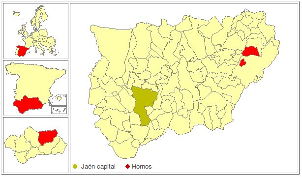 Hornos - Hornos. Localizacin