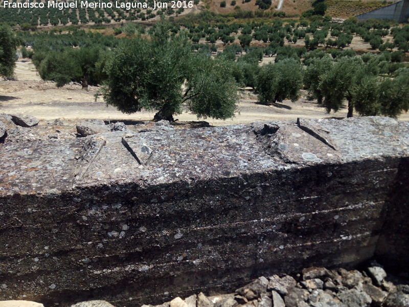 Trincheras del Berral - Trincheras del Berral. Puestos de tiro hacia el arroyo