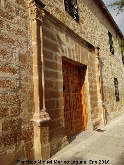 Palacio de Jabalquinto - Palacio de Jabalquinto. Portada lateral