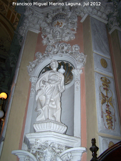 Iglesia de la Asuncin - Iglesia de la Asuncin. Estatua