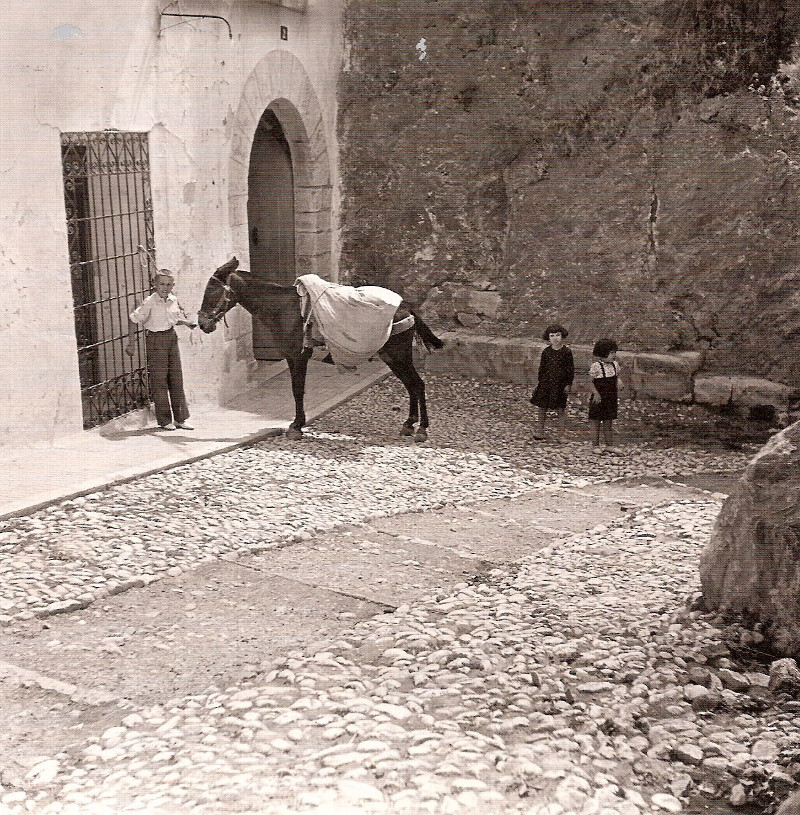 Calle La Iglesia - Calle La Iglesia. Foto antigua