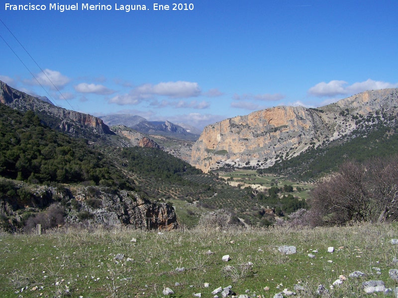 Salto de la Brincola - Salto de la Brincola. Desde Otiar