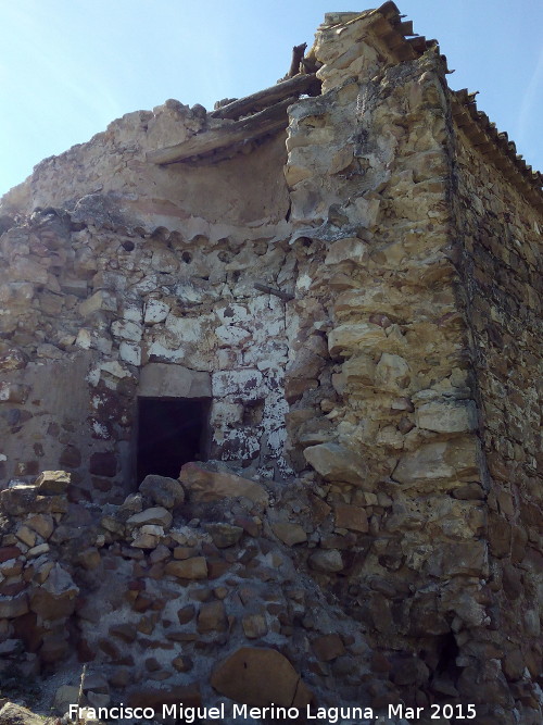 Castillo de Fuentetetar - Castillo de Fuentetetar. Torren circular