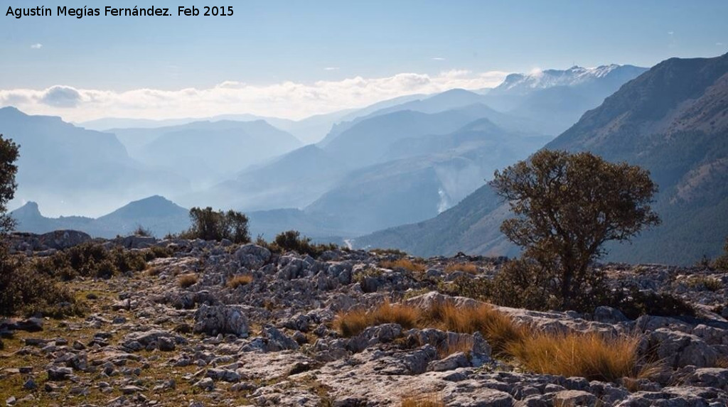 Cerro de los Morteros - Cerro de los Morteros. Lapiaz