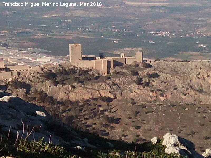 Castillo Nuevo de Santa Catalina - Castillo Nuevo de Santa Catalina. Desde la Pea de Jan