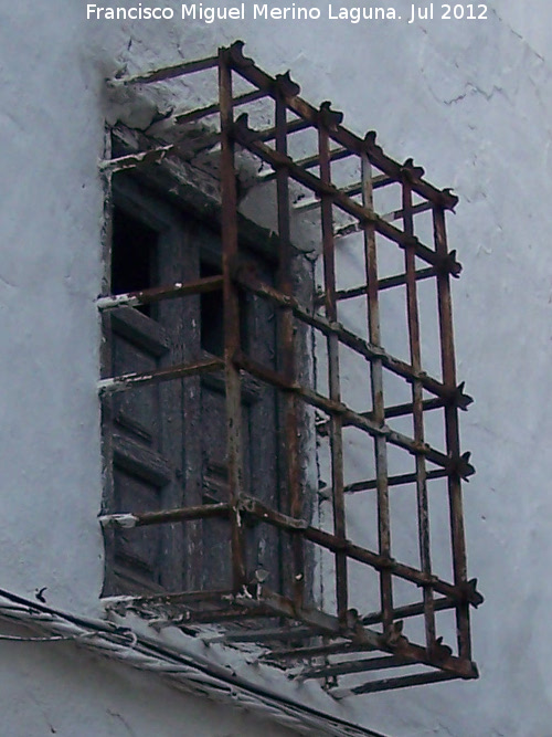 Casa de la Calle Puertollano - Casa de la Calle Puertollano. Rejera de poca