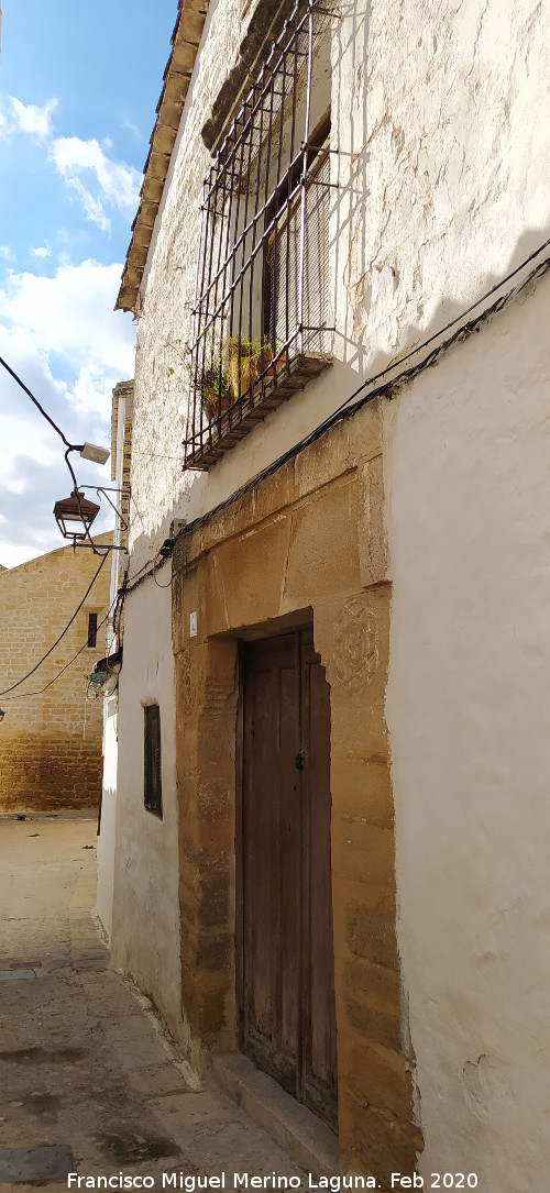 Casa hebrea del Callej�n de Santa Mar�a n� 2 - Casa hebrea del Callej�n de Santa Mar�a n� 2. 