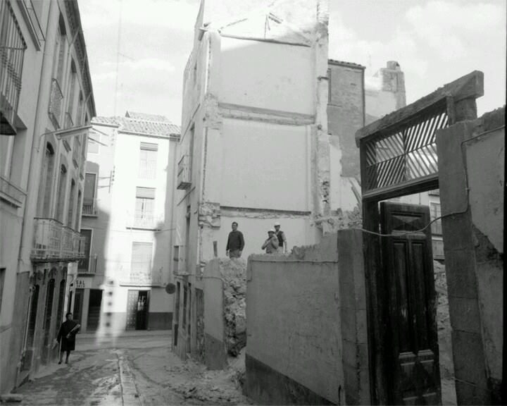 Calle Chinchilla - Calle Chinchilla. Foto antigua