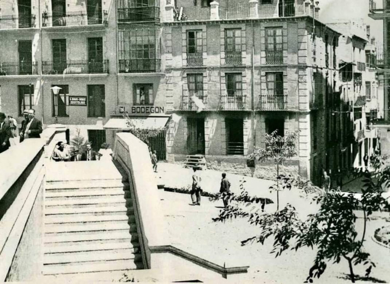 Plaza del P�sito - Plaza del P�sito. Foto antigua