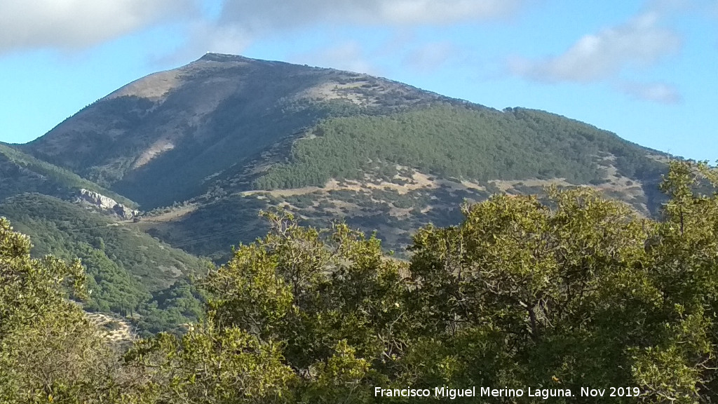Jabalcuz - Jabalcuz. Desde el Cerro Miguelico