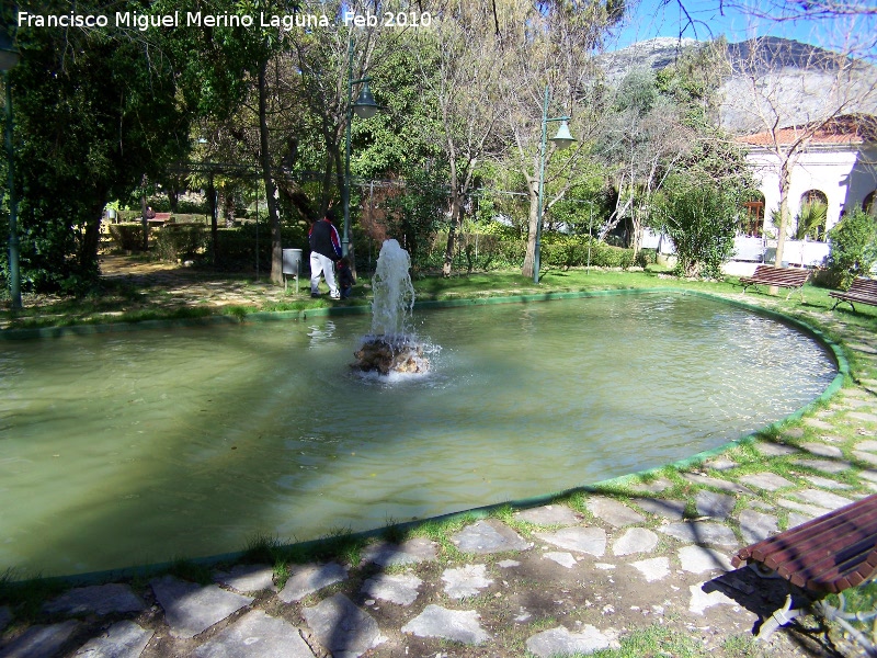 Jardines de Jabalcuz - Jardines de Jabalcuz. Estanque final