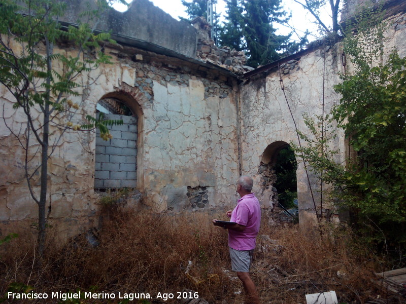 Ermita de Jabalcuz - Ermita de Jabalcuz. Durante su estudio