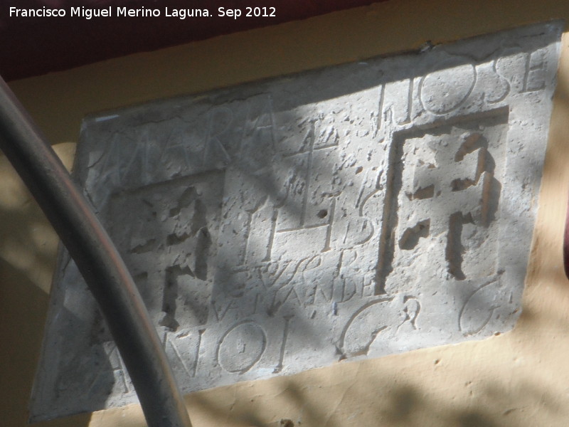 Cementerio Municipal - Cementerio Municipal. Inscripci�n