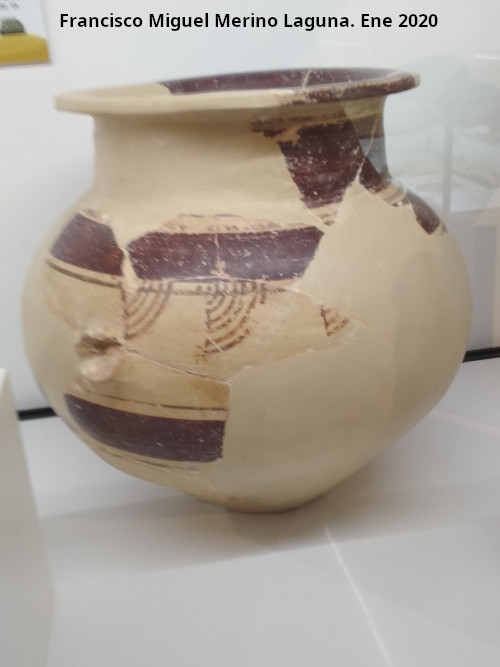 Palacio ibero del Cerro de la Merced - Palacio ibero del Cerro de la Merced. Exposici�n en el Museo Ibero de Ja�n