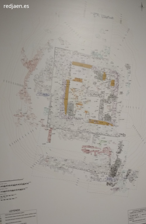 Palacio ibero del Cerro de la Merced - Palacio ibero del Cerro de la Merced. Plano