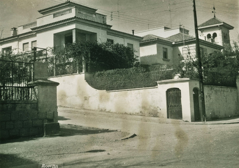 Calle Rey Alhamar - Calle Rey Alhamar. Foto antigua