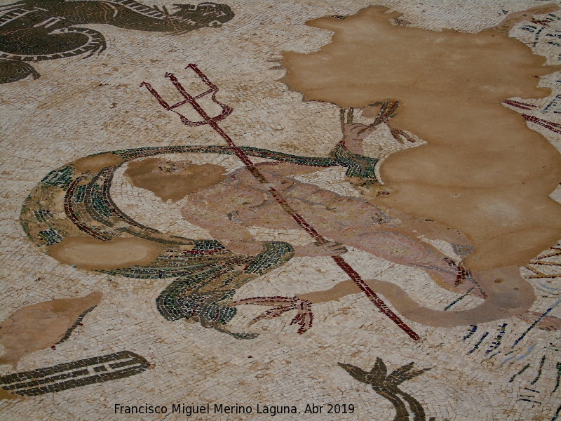 Itlica. Casa de Neptuno - Itlica. Casa de Neptuno. Neptuno
