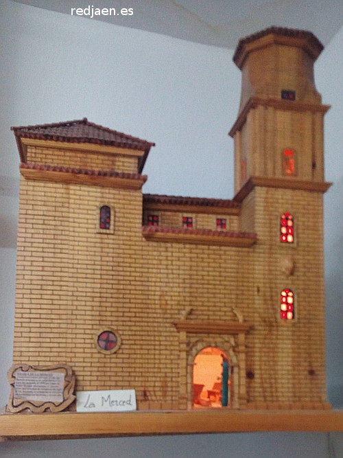 Convento de La Merced - Convento de La Merced. Maqueta realizada por Luis Barbero