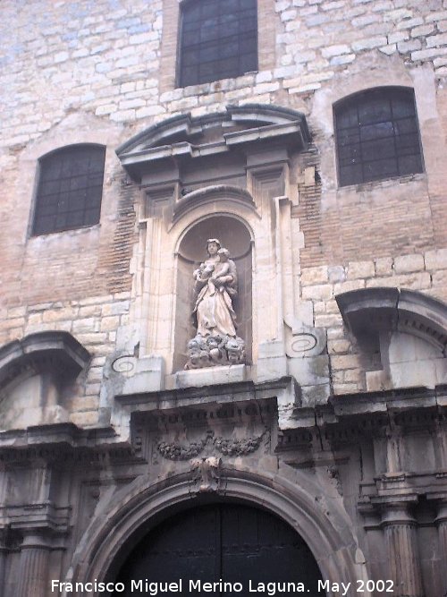 Convento de La Merced - Convento de La Merced. Portada principal