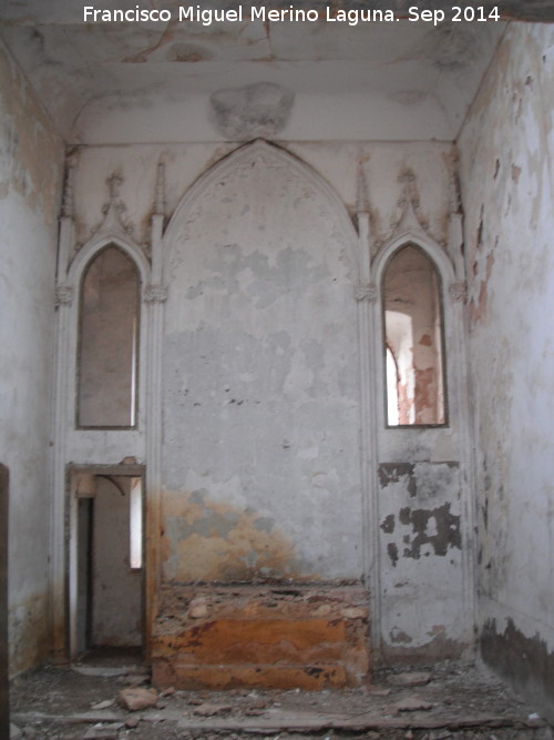 Casa de Cristales - Casa de Cristales. Interior de la capilla