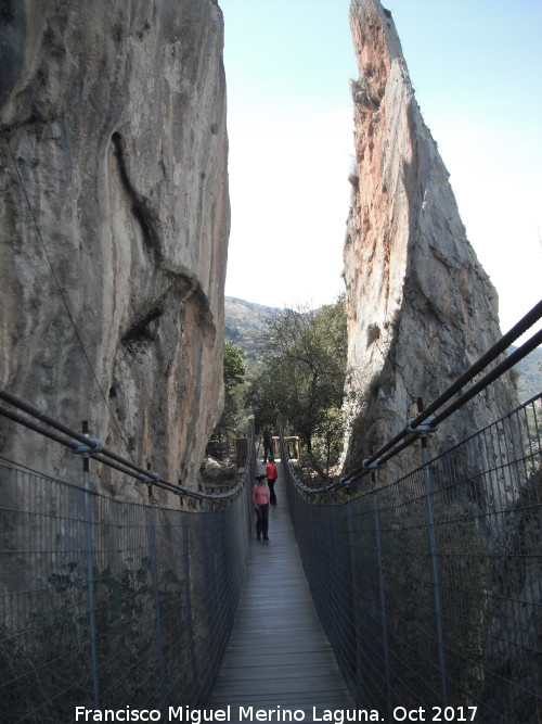 Puente Colgante de Zuheros - Puente Colgante de Zuheros. 