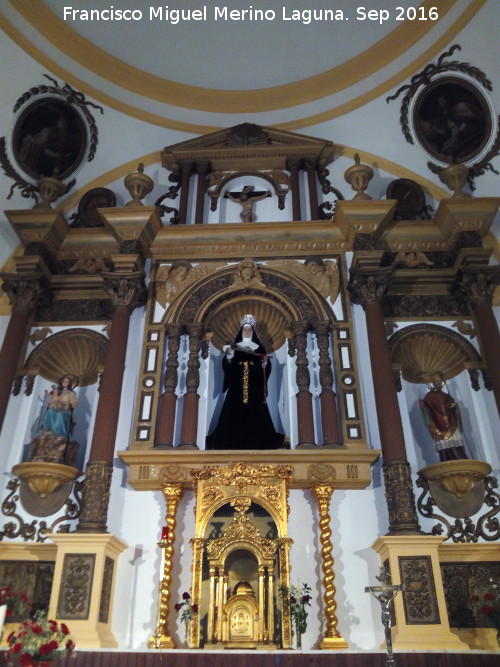 Convento de Santa rsula - Convento de Santa rsula. Retablo