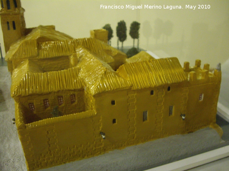 Convento de Santa rsula - Convento de Santa rsula. Maqueta de platilina de Agustn Garzn