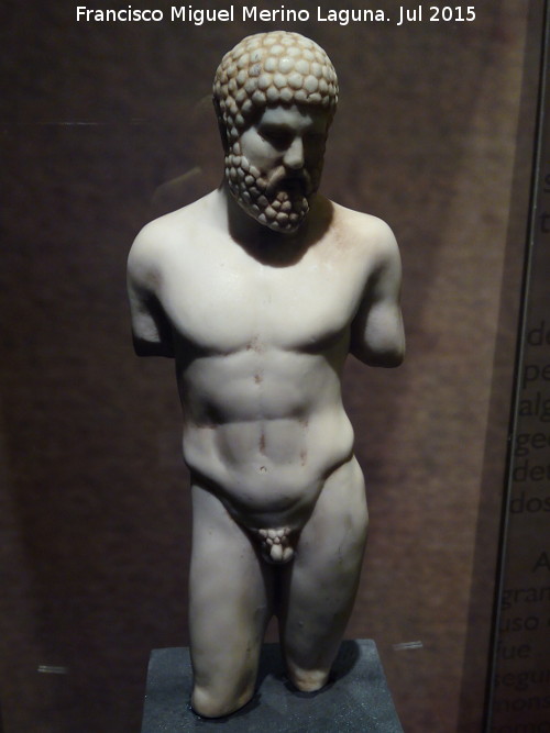 Domus Herculana - Domus Herculana. Hrcules. Reproduccin. Museo de la Ciudad