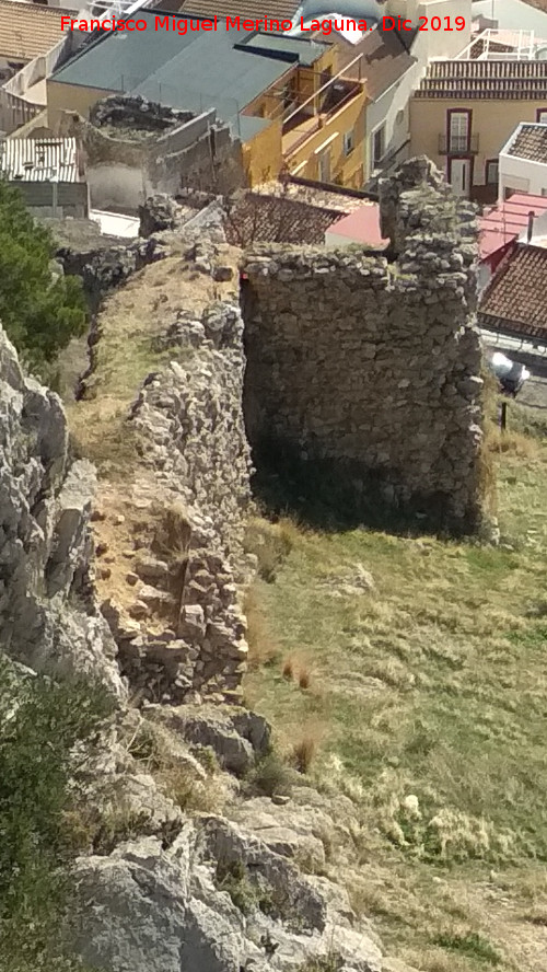 Muralla de Ja�n. Torre�n Sur II - Muralla de Ja�n. Torre�n Sur II. Desde el Torre�n Sur V