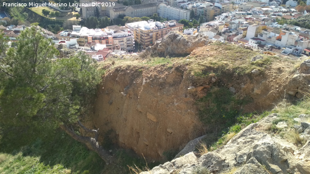 Muralla de Ja�n. Torre�n Sur II - Muralla de Ja�n. Torre�n Sur II. Intramuros