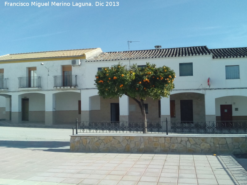 Plaza Virgen de la Asuncin - Plaza Virgen de la Asuncin. Soportales