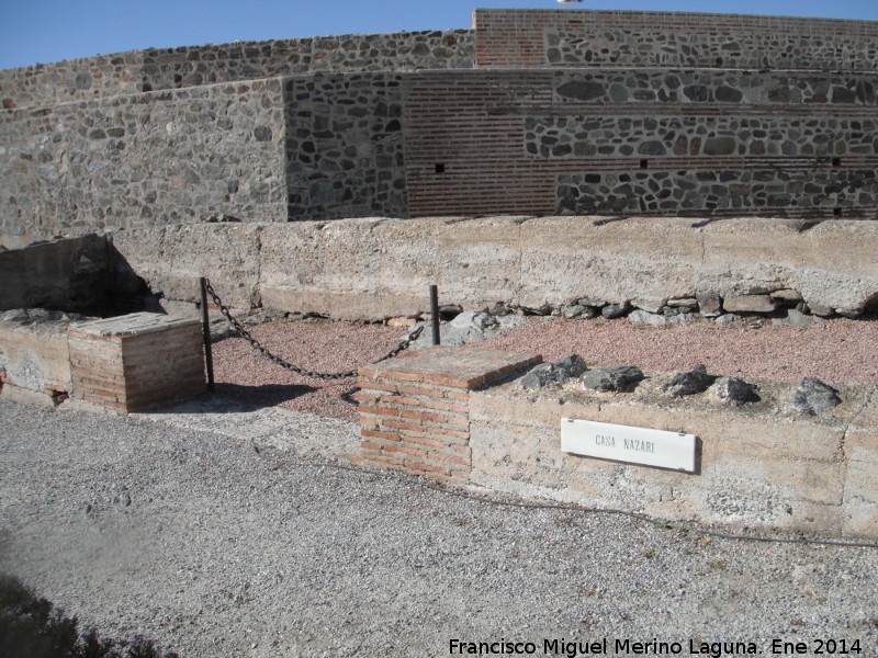 Castillo de San Miguel. Casa Nazar - Castillo de San Miguel. Casa Nazar. 