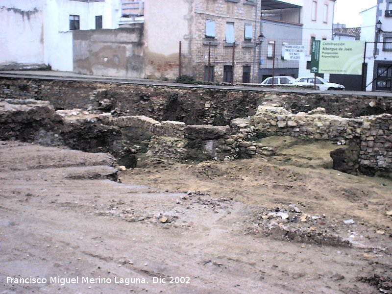 Antigua Escuela de Enfermera - Antigua Escuela de Enfermera. Arqueras de la excavacin arqueolgica