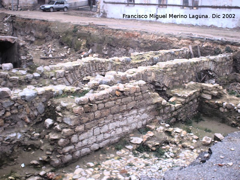 Antigua Escuela de Enfermera - Antigua Escuela de Enfermera. Arqueras de la excavacin arqueolgica