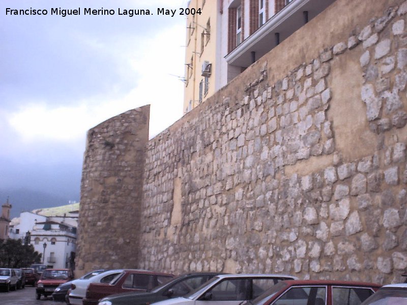 Muralla de Jan. Torren cilndrico de la Carrera de Jess - Muralla de Jan. Torren cilndrico de la Carrera de Jess. 