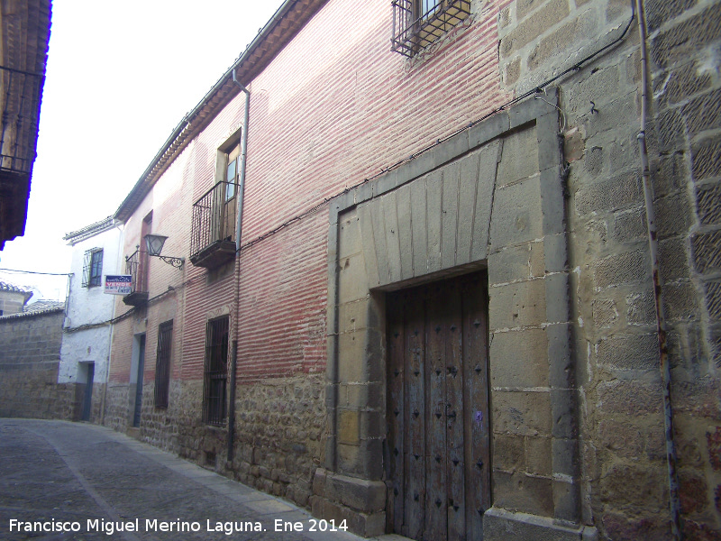 Casa de la Calle Cannigo Melgares n 4 - Casa de la Calle Cannigo Melgares n 4. Fachada