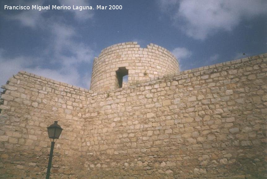 Muralla de Jan. Lienzo del Molino de la Condesa - Muralla de Jan. Lienzo del Molino de la Condesa. Arranque del lienzo desde la parte intramuros. Es el lienzo derecho