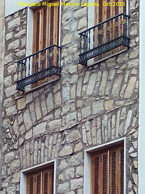 Edificio de la Calle Bernab Soriano n 13 - Edificio de la Calle Bernab Soriano n 13. Arco cegado