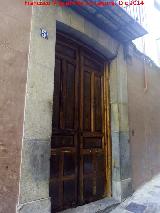 Casa de la Calle Moreno Castell n 5. Portada