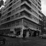 Foto antigua. Esquina con la Calle Antón de Cuéllar Paseo de la Estación. Foto antigua. Esquina con la Calle Antón de Cuéllar
