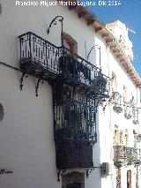 Casa de la Calle Josefa Segovia n 1. Balcones