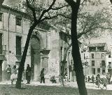 Plaza de la Magdalena. Foto antigua. Archivo IEG