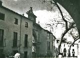 Plaza de la Magdalena. Foto antigua. Fotografa de Jaime Rosell Caada. Archivo IEG