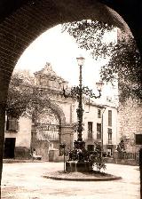 Plaza de la Magdalena. Foto antigua