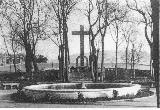 Fuente de la Alameda. Monumento a los cados en la guerra civil en los capuchinos de la alameda 1959
