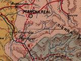 Cortijo de la Torre de Buenavista. Mapa 1901