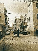 Calle Ntra Sra del Perpetuo Socorro. Foto antigua